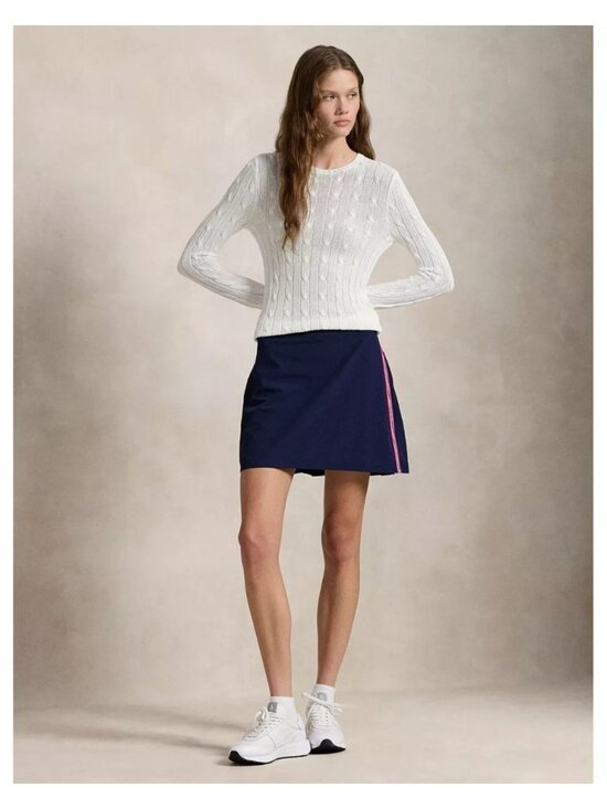 RLX Ralph Lauren Pants - NEW RLX Golf Ralph Lauren Women's L 17" Pleated Back Skort NWT $148
